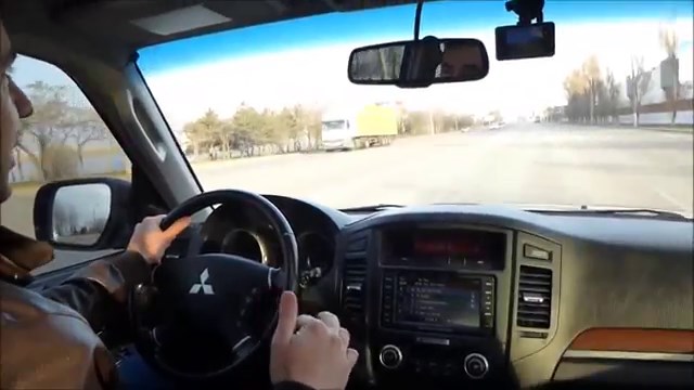 Mitsubishi Pajero wagon(2007) Тест драйв и обзор, дизель.